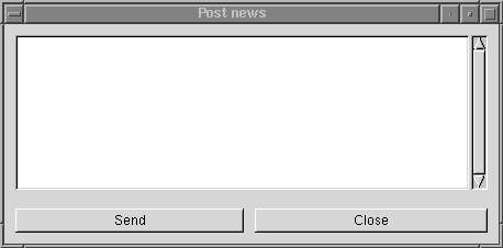 Post news window